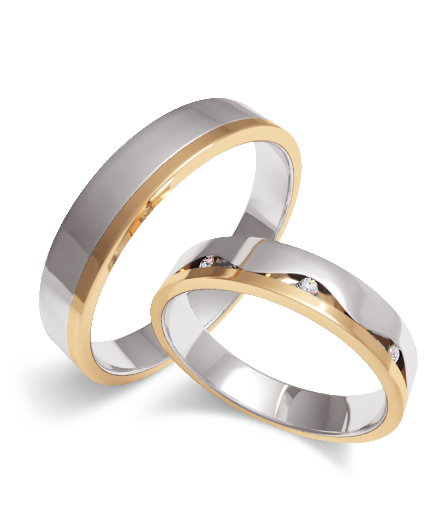 картинка Обручальное кольцо 841-859 ювелирные изделия Diamo+