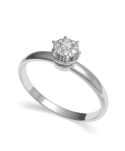 картинка Кольцо 941-685 ювелирные изделия Diamo+