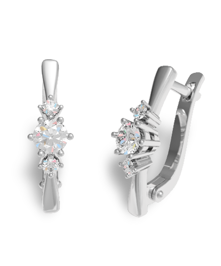 картинка Серьги 942-452 ювелирные изделия Diamo+ картинка Серьги 942-452 ювелирные изделия Diamo+